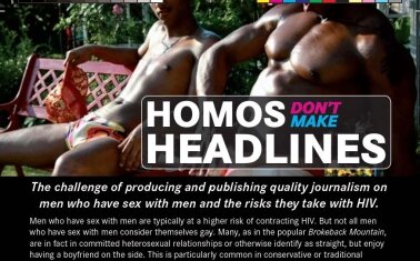 Homos don’t make headlines JHB